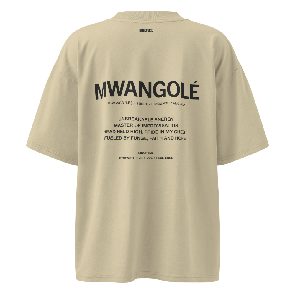 Mwangolé Oversized Tee - Welwitschia