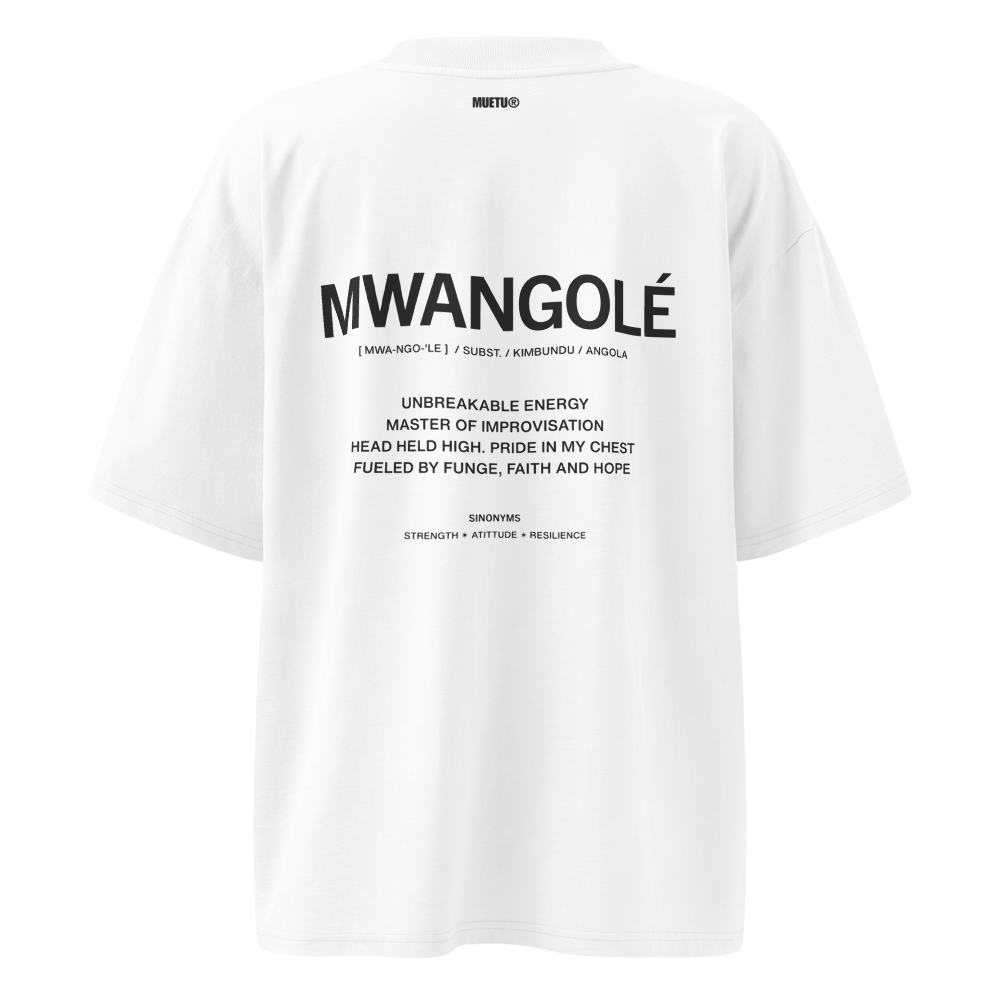Mwangolé Oversized Tee - Iluminado